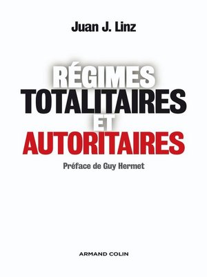 cover image of Régimes totalitaires et autoritaires